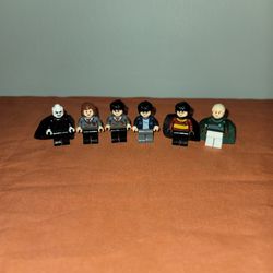 6 Custom Non-Lego Harry Potter Minifigures