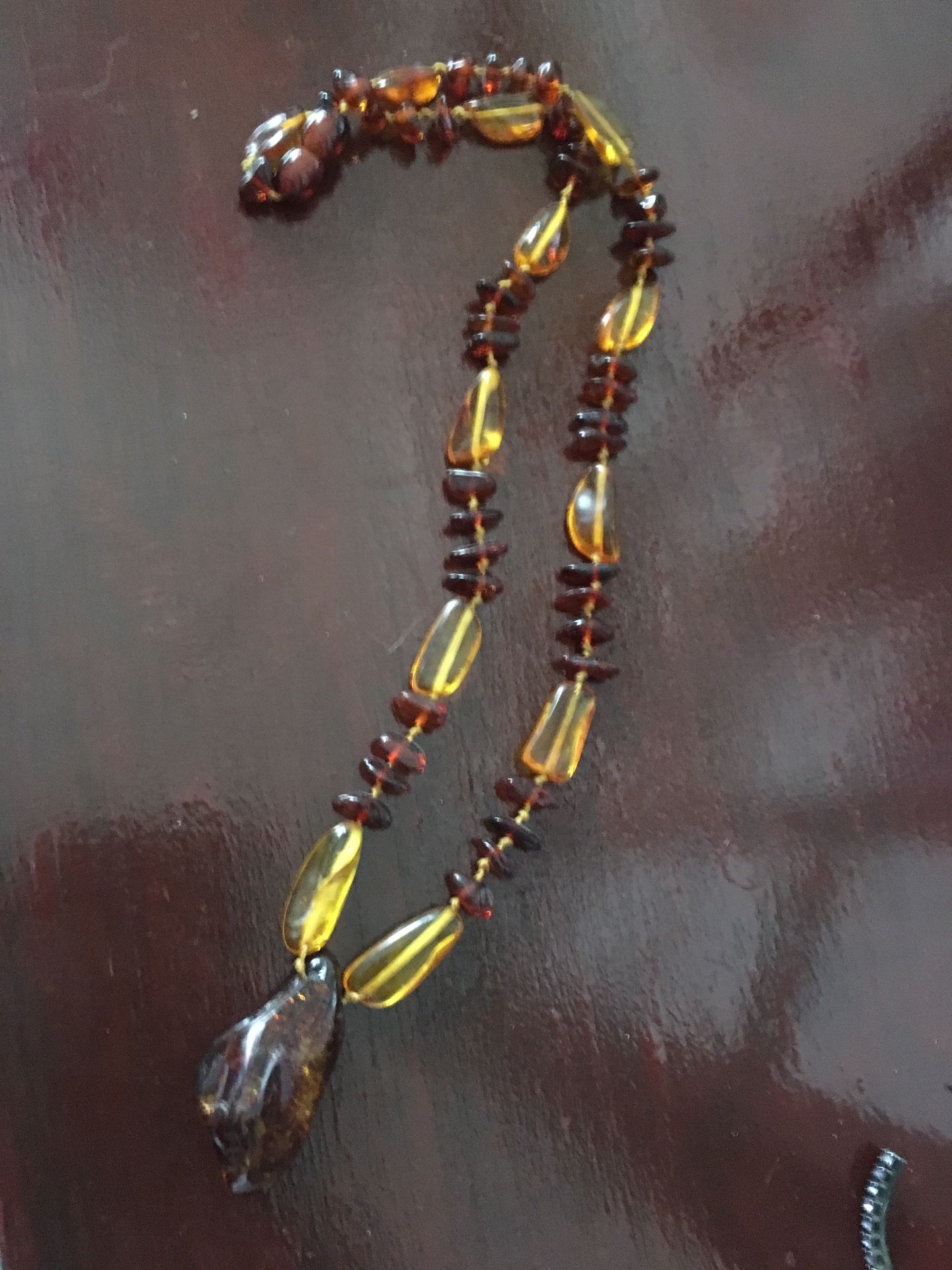 Amber necklace