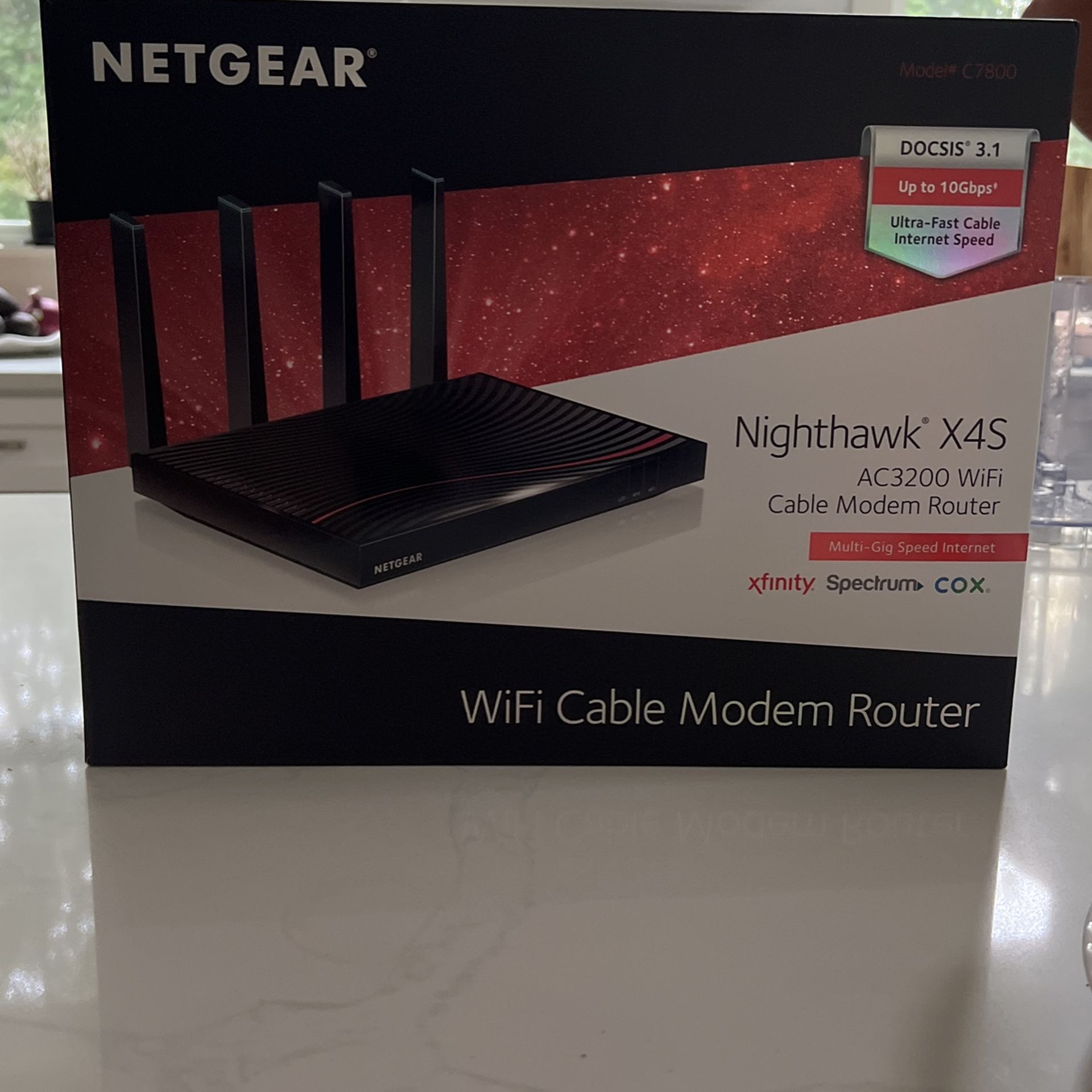 Netgear Nighthawk Modem And Wi-Fi Router Combo 