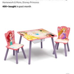 Disney Princess Table