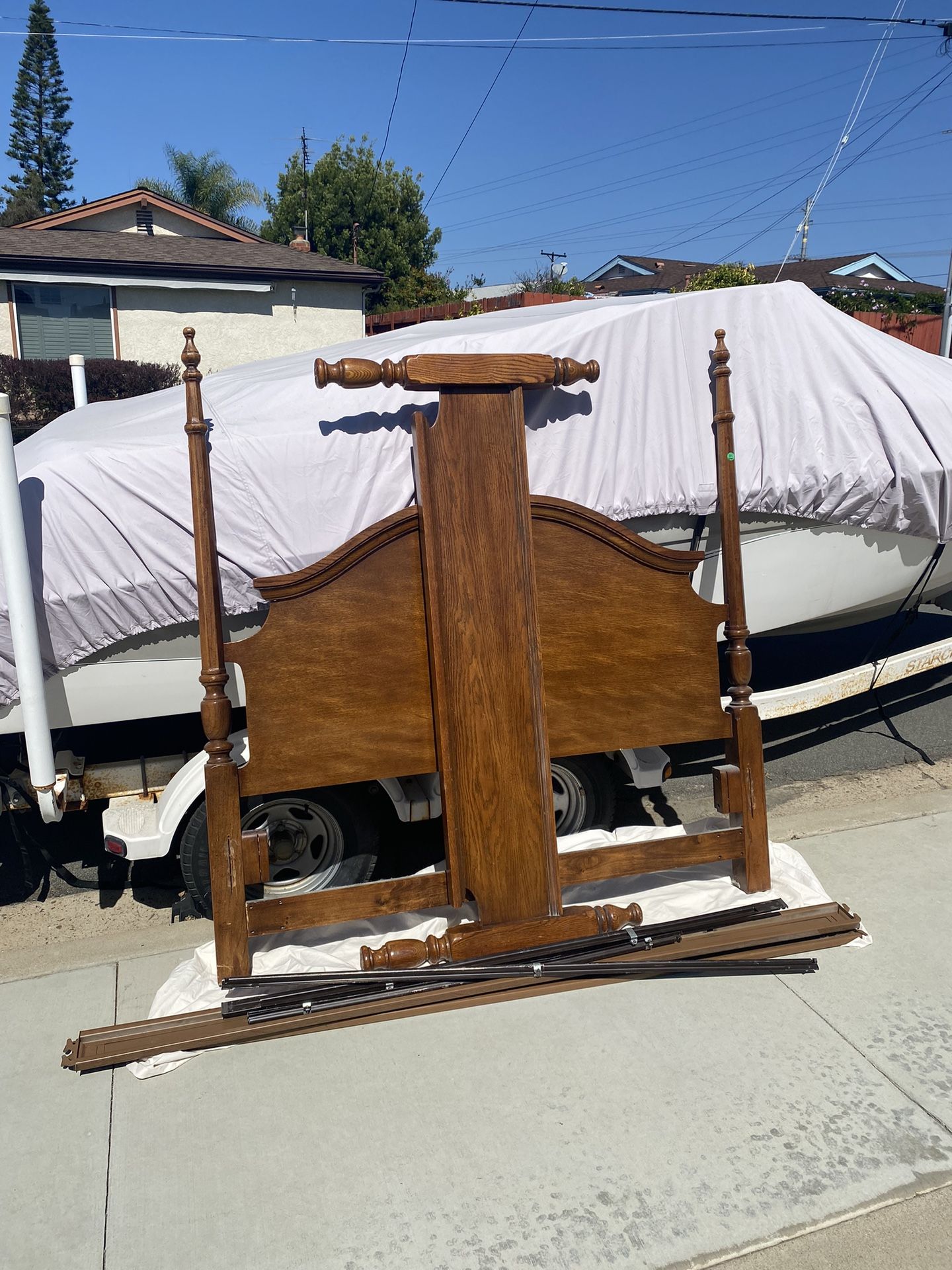 Wooden Queen Bed Frame