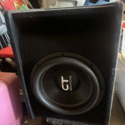 CT Sounds 12 Inch Enclosed Subwoofer 