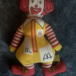 Vintage ronald mcdonald doll discount
