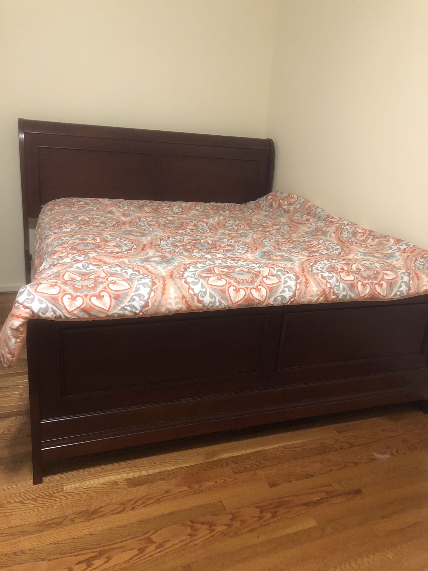 King size bed frame only