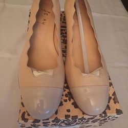 French Sole FS/NY nude heels 