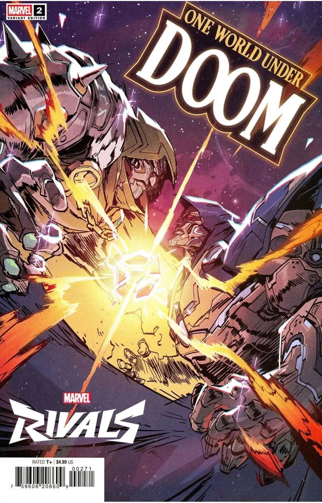 ONE WORLD UNDER DOOM #2 NETEASE GAMES MARVEL RIVALS VARIANT NM FANTASTIC FOUR