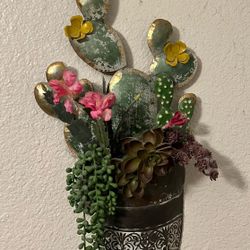 Southwest Cactus Succulent Wall Art Decor