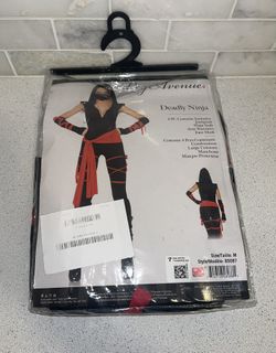 Deadly Ninja Women’s Adult Medium Halloween Costume from Leg Avenue cosplay 