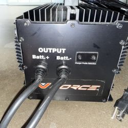 V Force HBS1200-24 .    X2 - 24 Volt/ 40 -amp Charger For Industrial Batteries