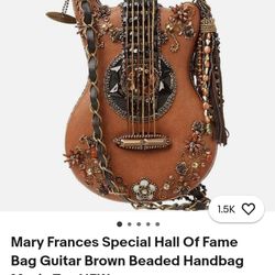 MARY FRANCES SPECIAL HALL OF FAME BAG GUITAR