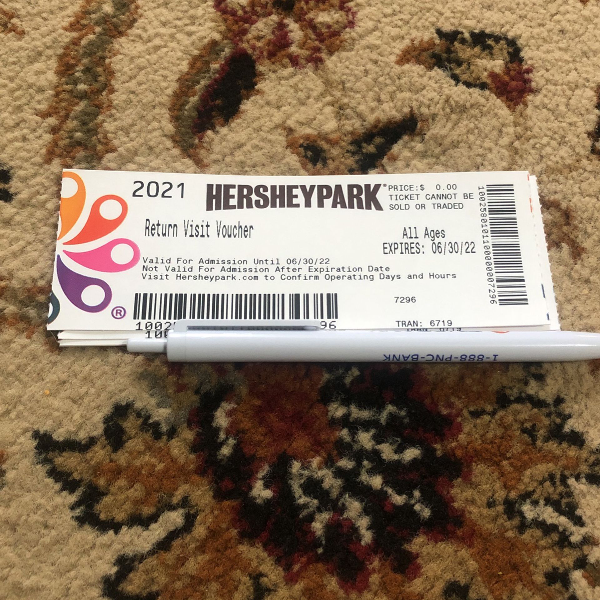 Hersheypark tickets for sale