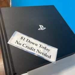 Sony Playstation 4 PS4 Pro 1TB Console - PAYMENTS AVAILABLE With $1 DOWN - NO CREDIT NEEDED