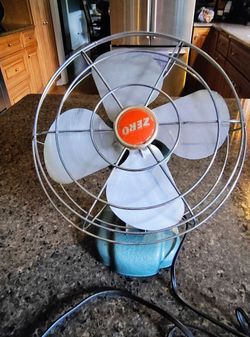 Beautiful Vintage McGraw Edson Zero Fan Industrial Decor