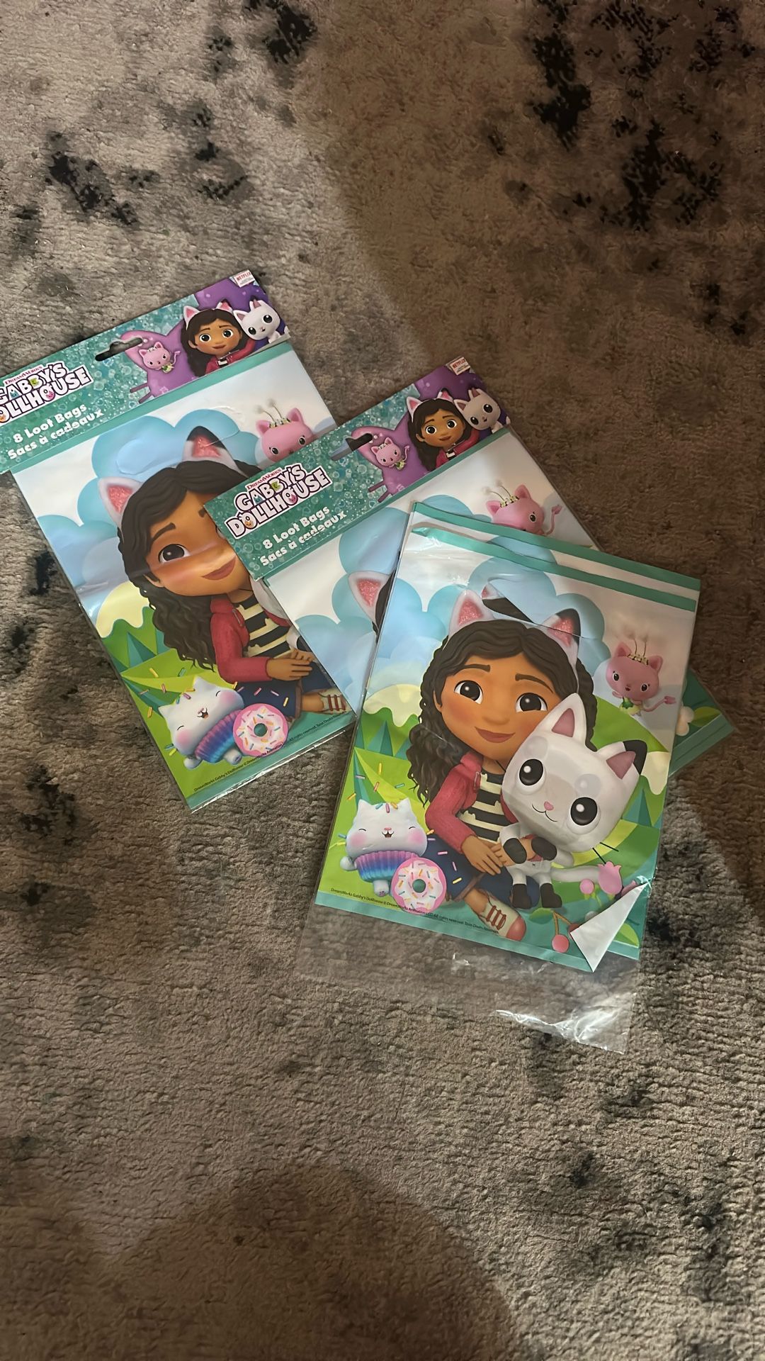 Gabby Dollhouse party bags