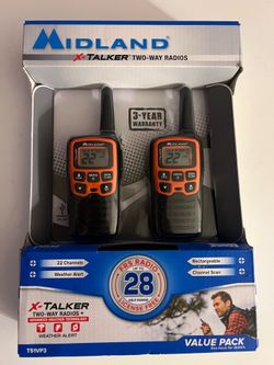 MIDLAND X-TALKER TWO WAY RADIOS