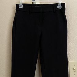 EXPRESS BLACK DRESS WORK PANTS SKINNY SZ 0