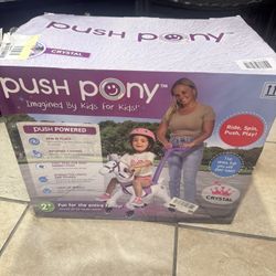 Push Pony Toy Brand New In Its Box