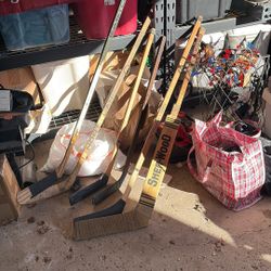 Antique Hockey Sticks