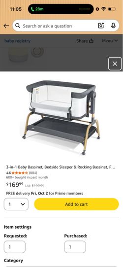 Baby bassinet