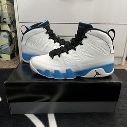 Jordan 9 powder blue size 9.5