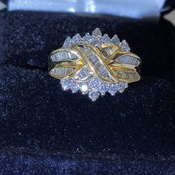 10k Diamond Ring