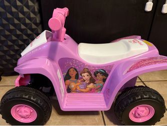 Disney Princess ATV, 6V Battery Powered Ride on, ages 18M to 36M