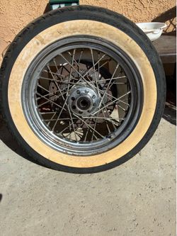 16inch FLH spoked front wheel