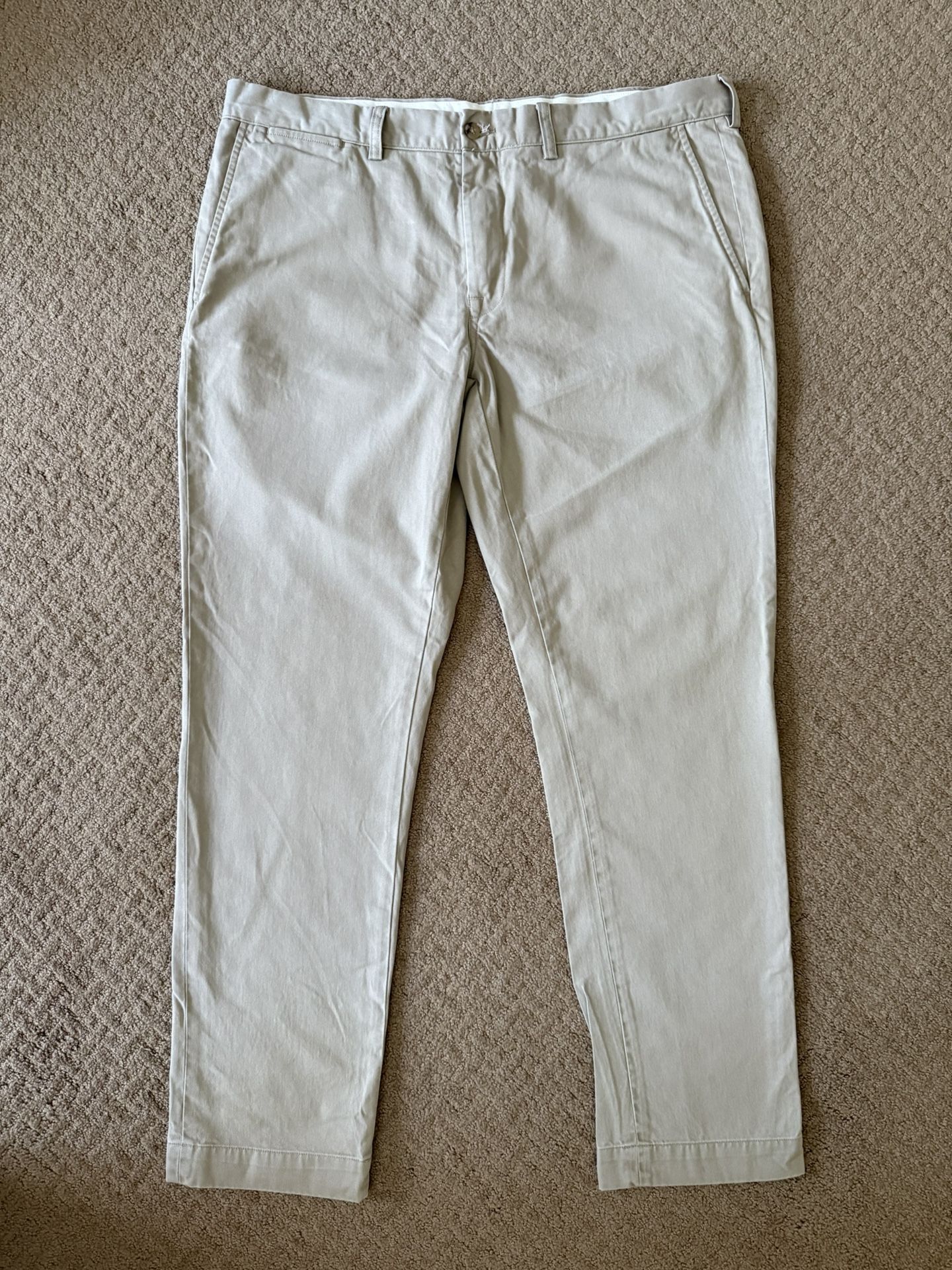 Polo Ralph Lauren Khaki Casual/Formal Pants Tan size 38/32