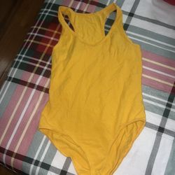 Yellow Bodysuit