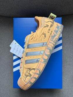 Hellstar Adidas Superstar “Hazy Orange”