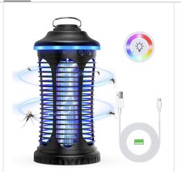 Rechargeable bug zapper