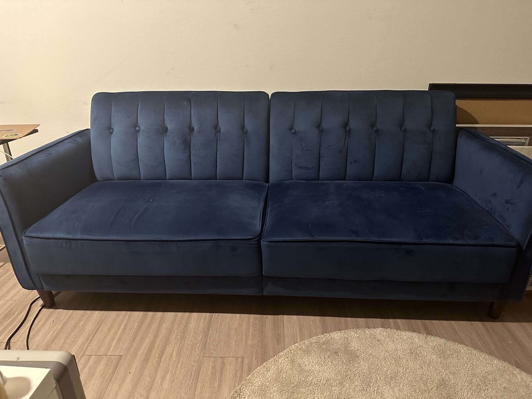 Blue Futon for Sale in Dallas, TX OfferUp