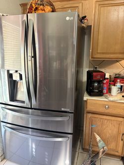 LG Fridge stainless steel