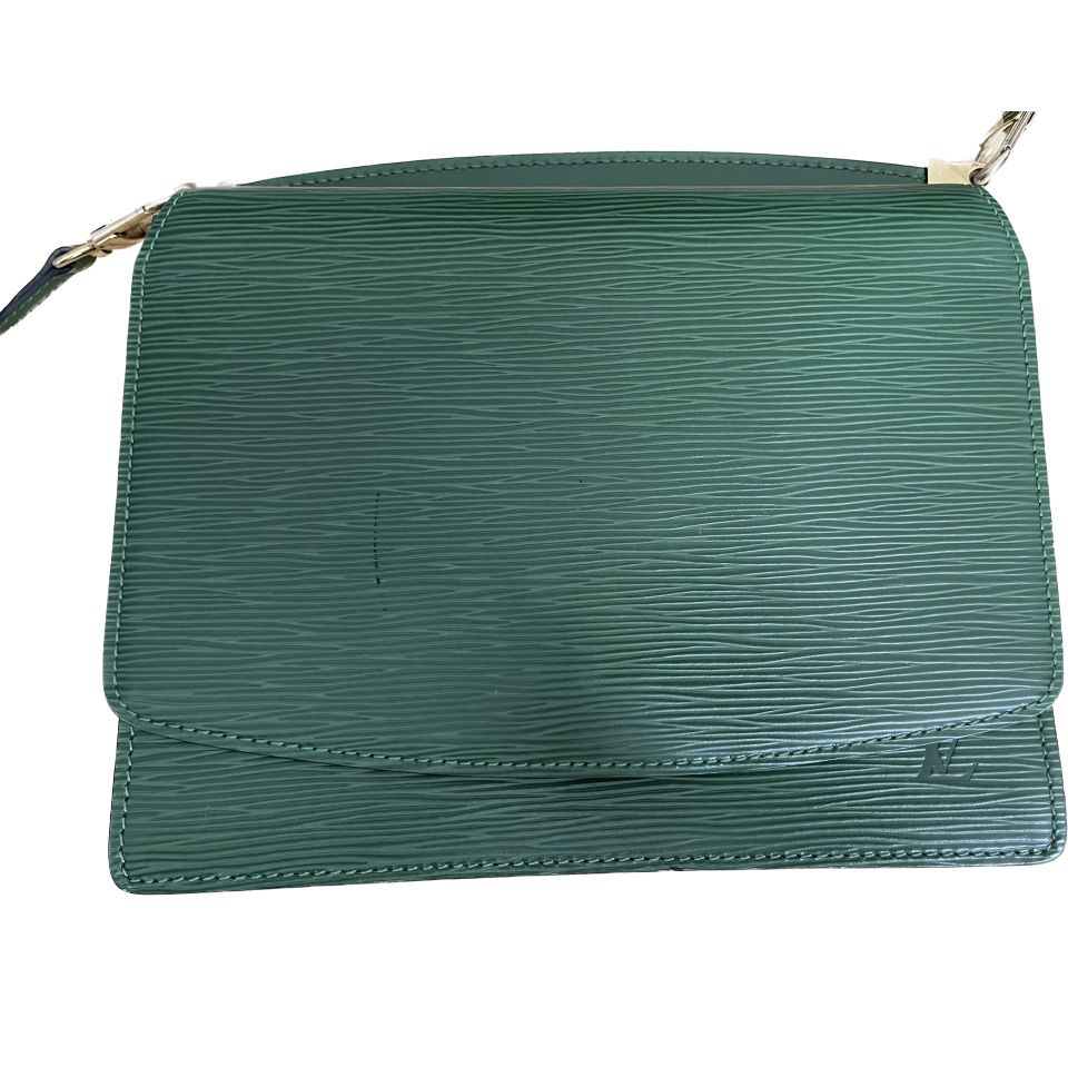 Auth Louis Vuitton Epi Grenelle Shoulder bag M52364 Borneo Green 