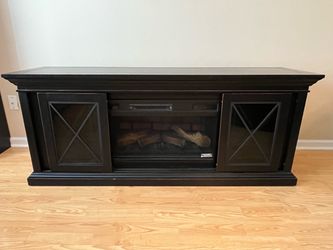 Electric Fireplace TV Console (Approx 72”)