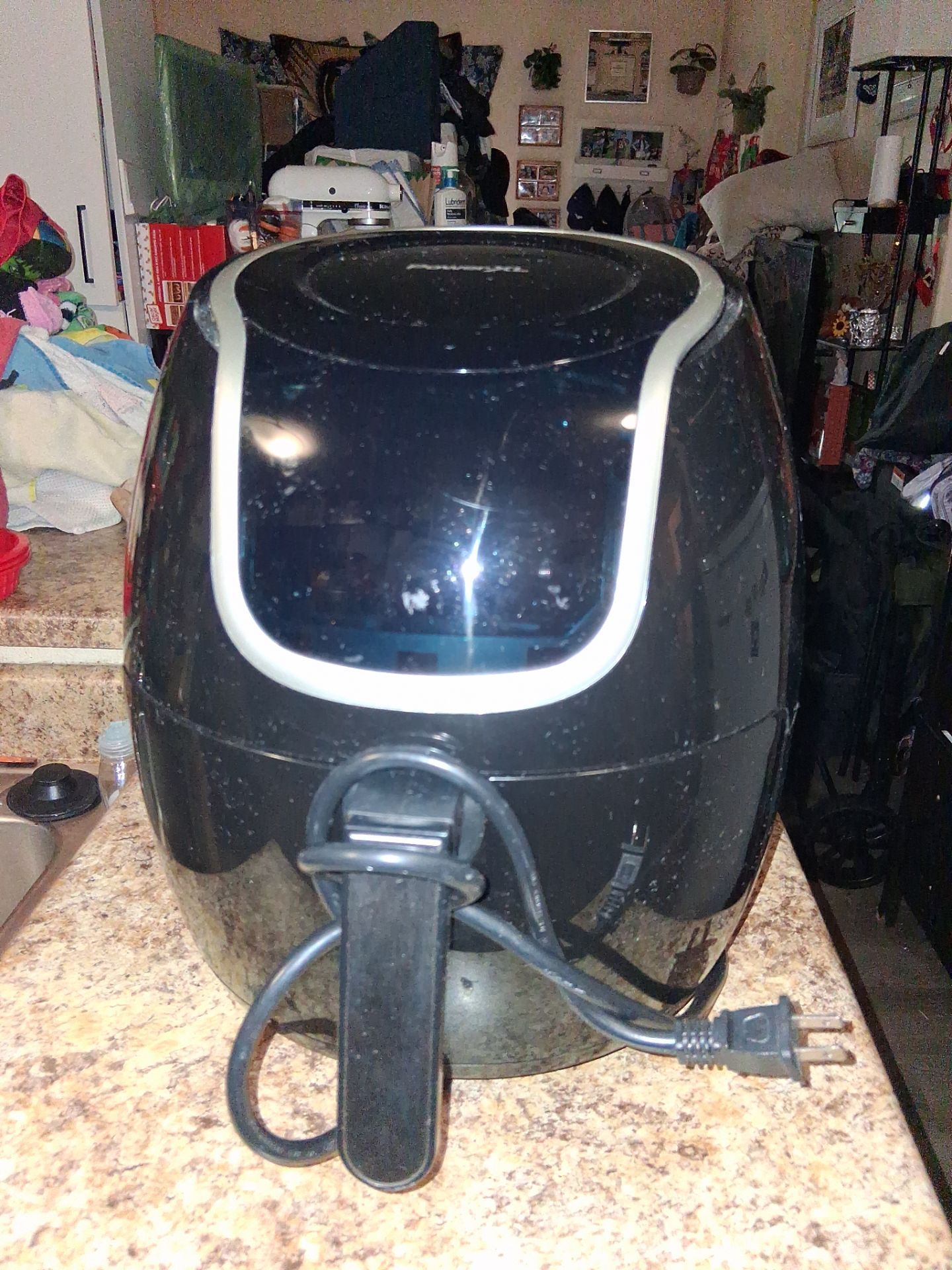 Air fryer , extra large , good condition , color black