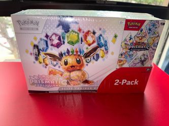 Pokémon Scarlet & Violet Prismatic Evolutions Elite Trainer Box 2-Pack