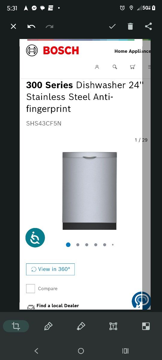 Bosch Dishwasher