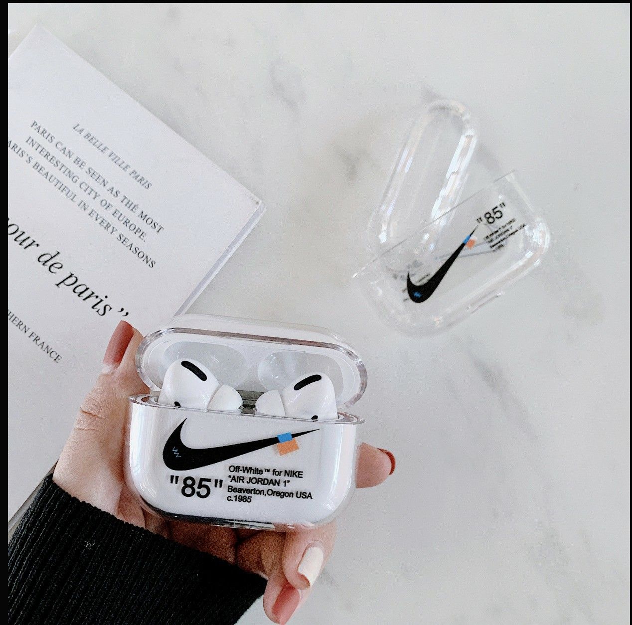 Off White Air Jordan Airpods Por Case