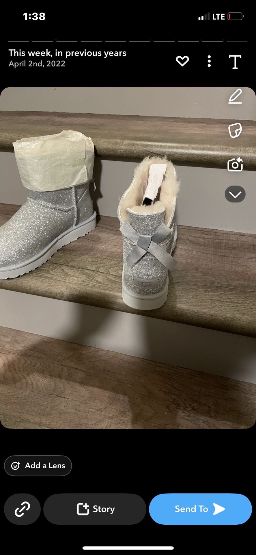 Ugg Boost New Size 9 $180