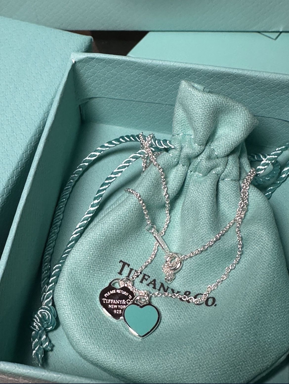 Tiffany Double Heart Necklace