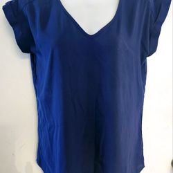SMALL NAVY BLUE BLOUSE