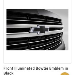 2021 Chevy Tahoe Used Front Illuminated Bow tie