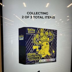 New Pokemon Surging Sparks ETB 