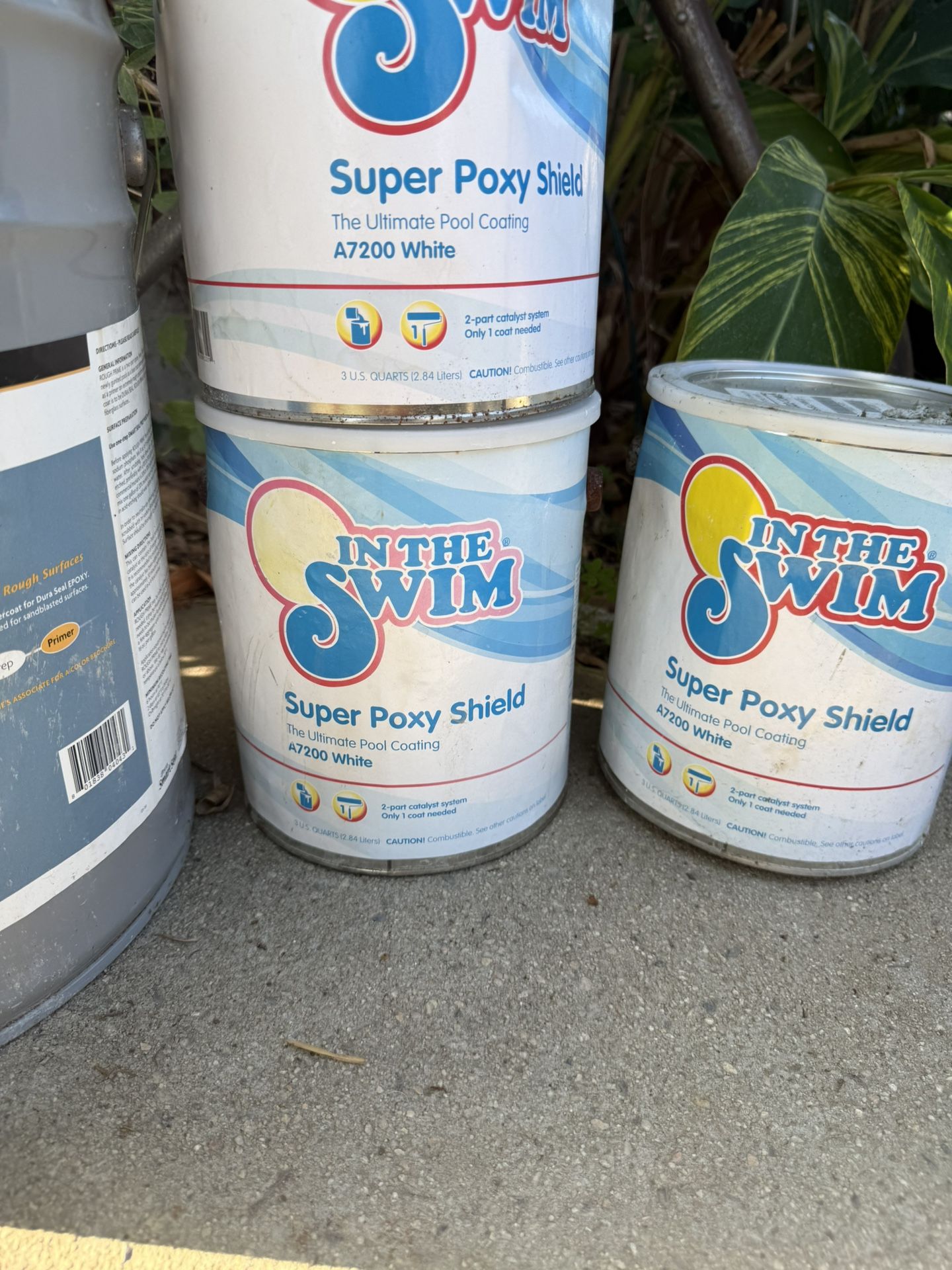 White Pool Coating Epoxy