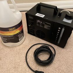 💨 CHAUVET Hurricane Haze 1DX + Fluid + Power Cable Kit — $140 — Mulberry / Lakeland / Tampa Bay area