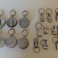 Vintage 1960s-1970s Key-Bak Retractable Keychains (6 Total) $15 For All 