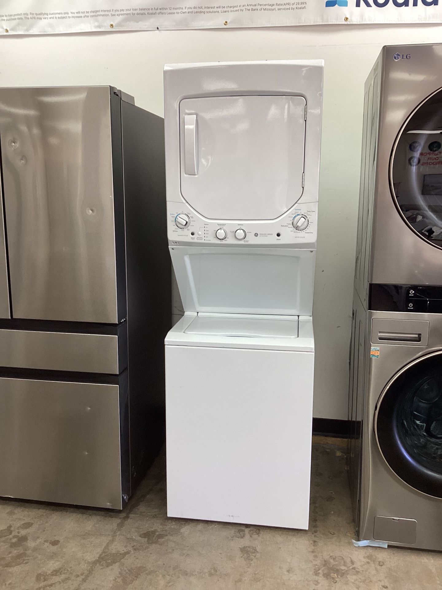 $799 Stackable GAS W/D!!! Brand new!