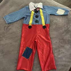 Halloween Costume Clown Sz Toddler 2T