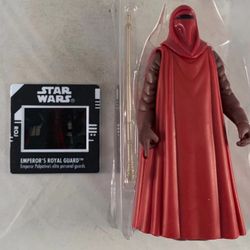 Star Wars Power of The Force Emperors Royal Guard 1997 Kenner Green Card Figure 